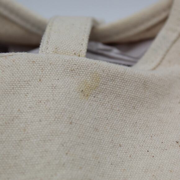 Banana Republic Elephant Tote Bag Canvas Sequin Copper Cotton Eco Shopper - Picture 6 of 12